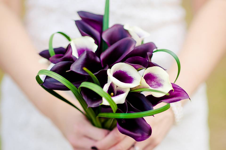 Little violet bouquet