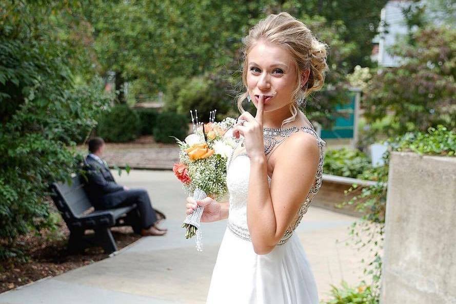 Dress from Best Bride Prom & Tux. Photo by Parris Photography.