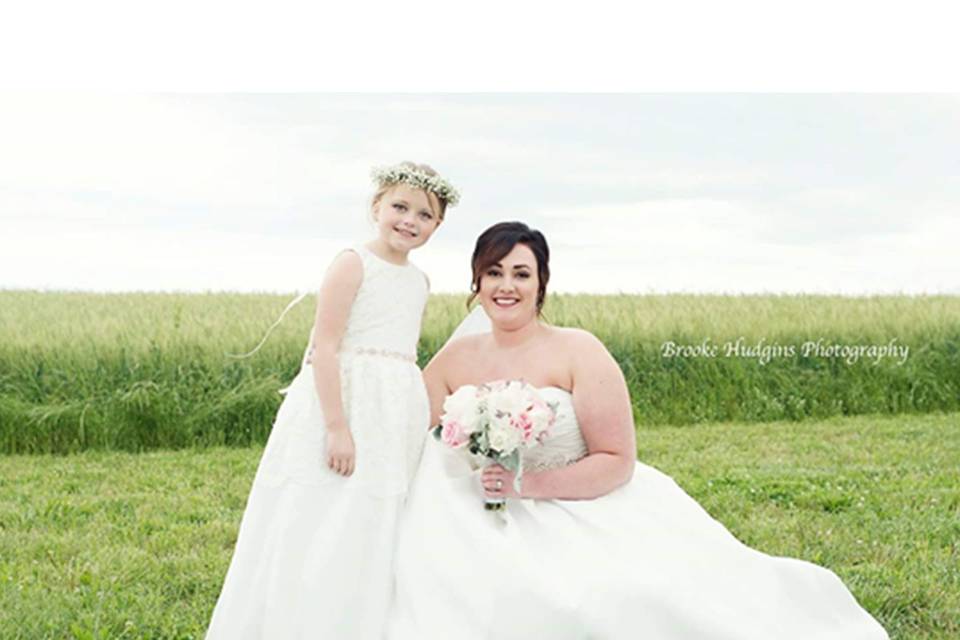 Flower Girl dress from Best Bride Prom & Tux. Photo by Brook Hudgins Photography.