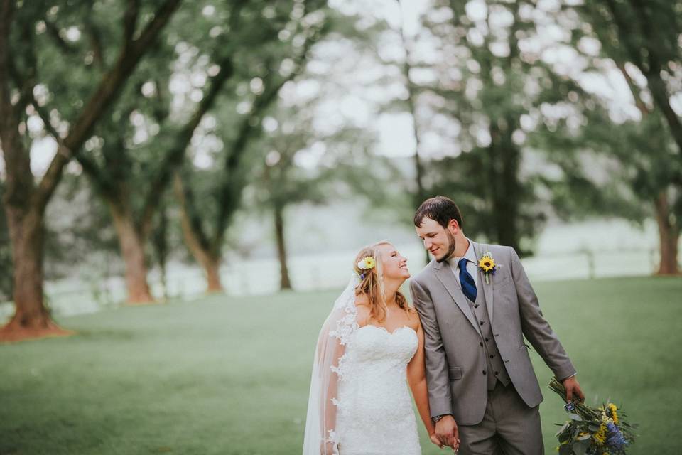 Wedding dress from Best Bride Prom & Tux. Photo by Twinkling Eye Photography.