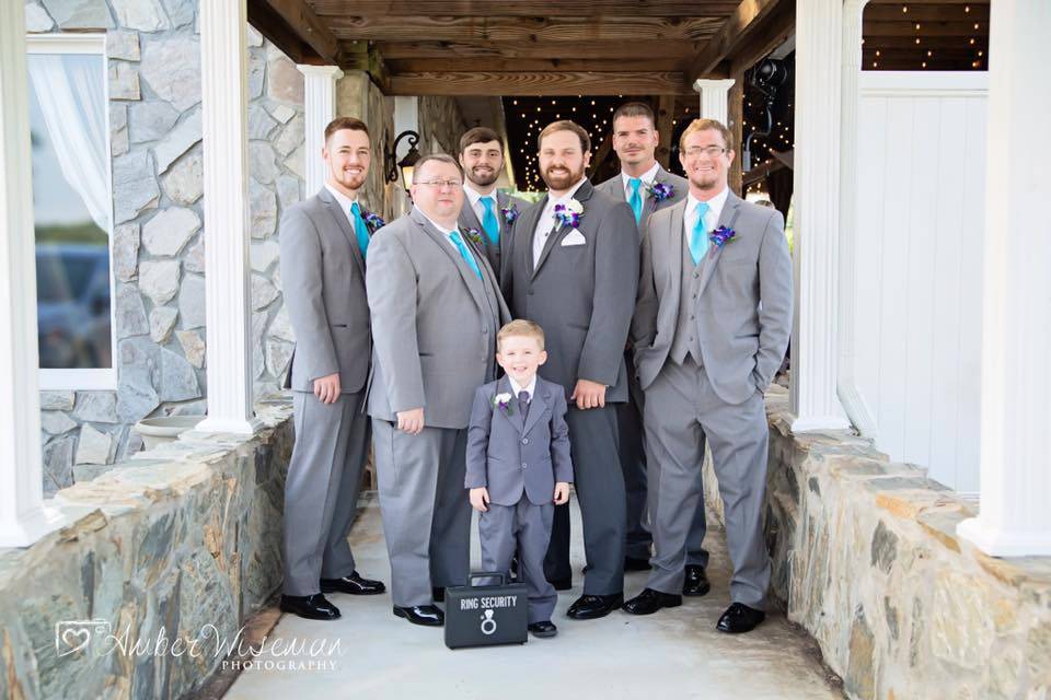 Tuxedos by Best Bride Prom & Tux. Photo by Amber Wiseman Photography.