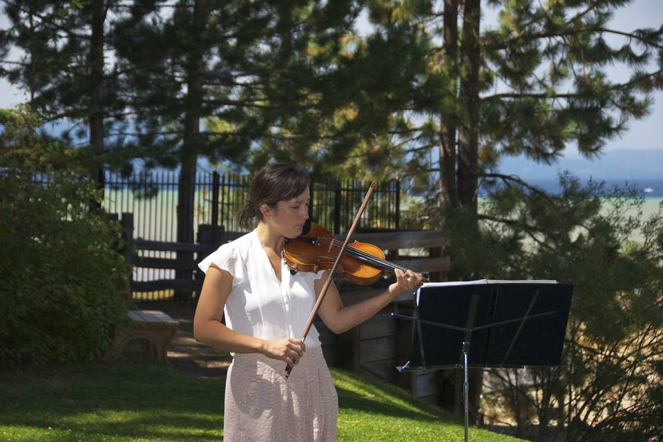 Tahoe Wedding Violinist