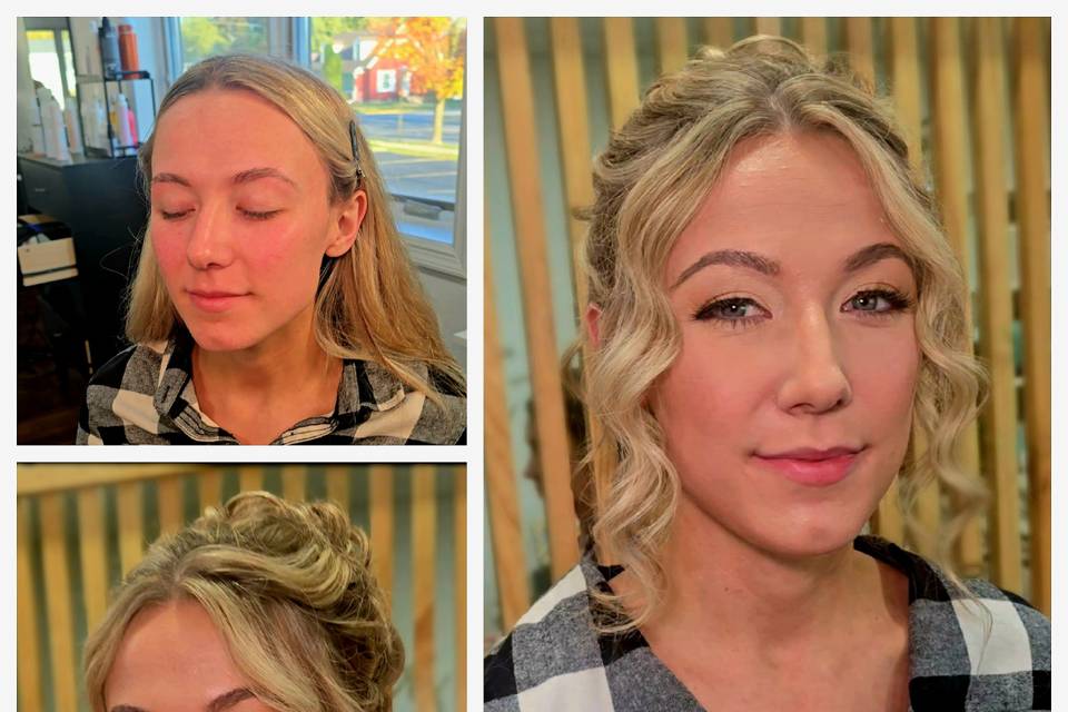 Beautiful soft glam!