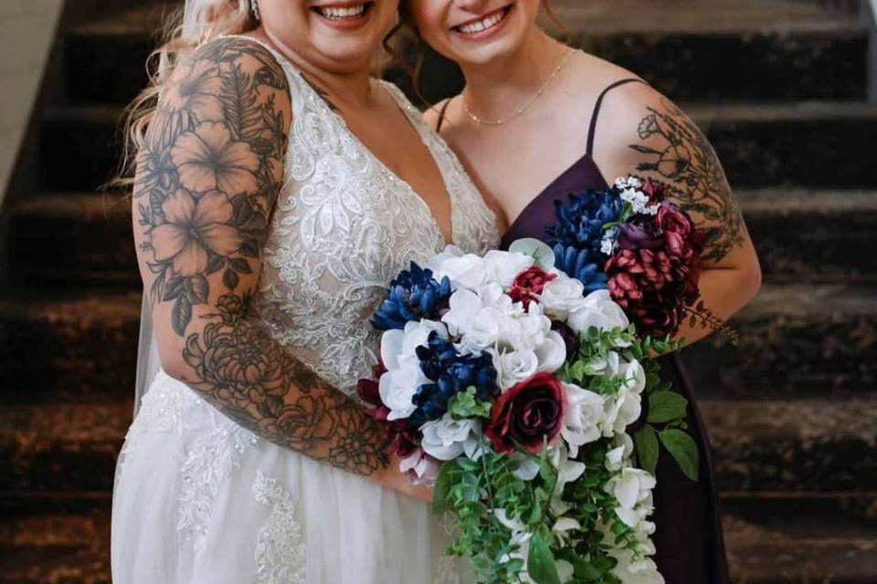 Bride + Sister