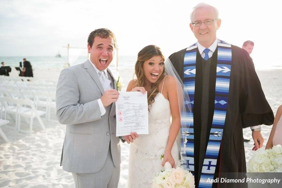 Don Cesar beach wedding