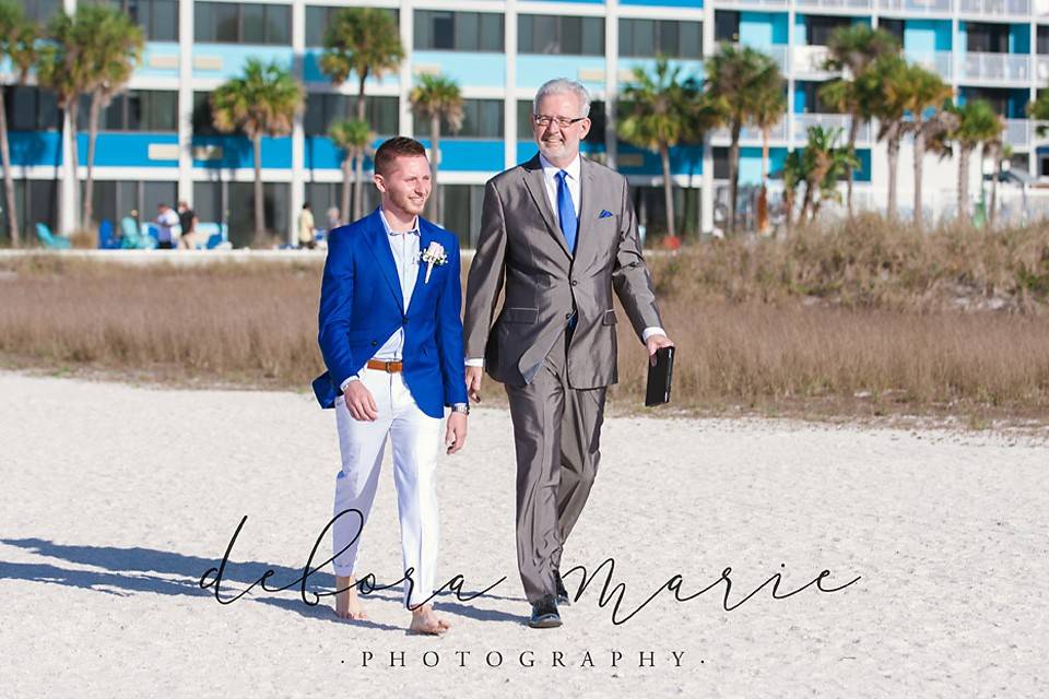 Bilmar Beach wedding