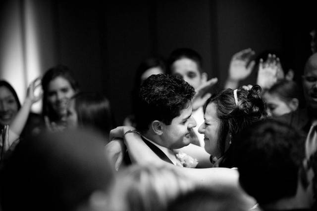 Couple dancing