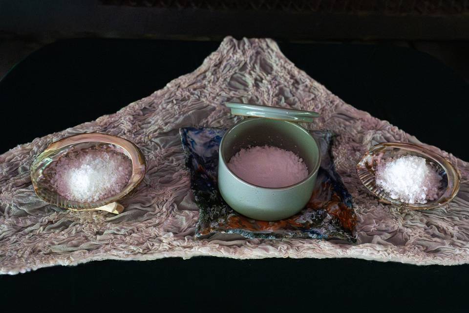 Salt Ceremony,His & Hers Photo