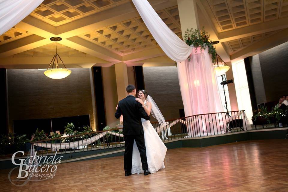 Couple dancing
