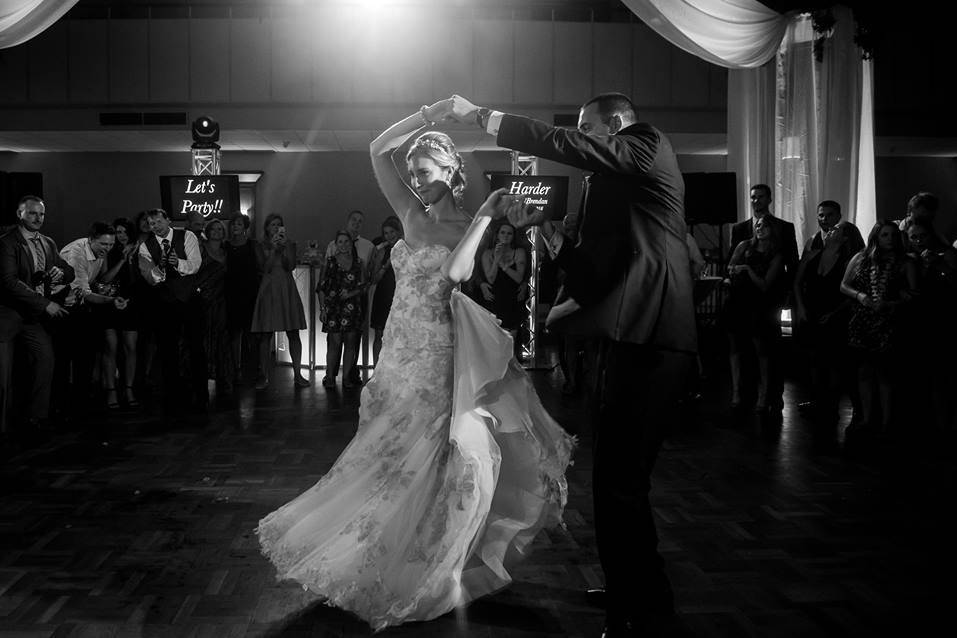 Couple dancing