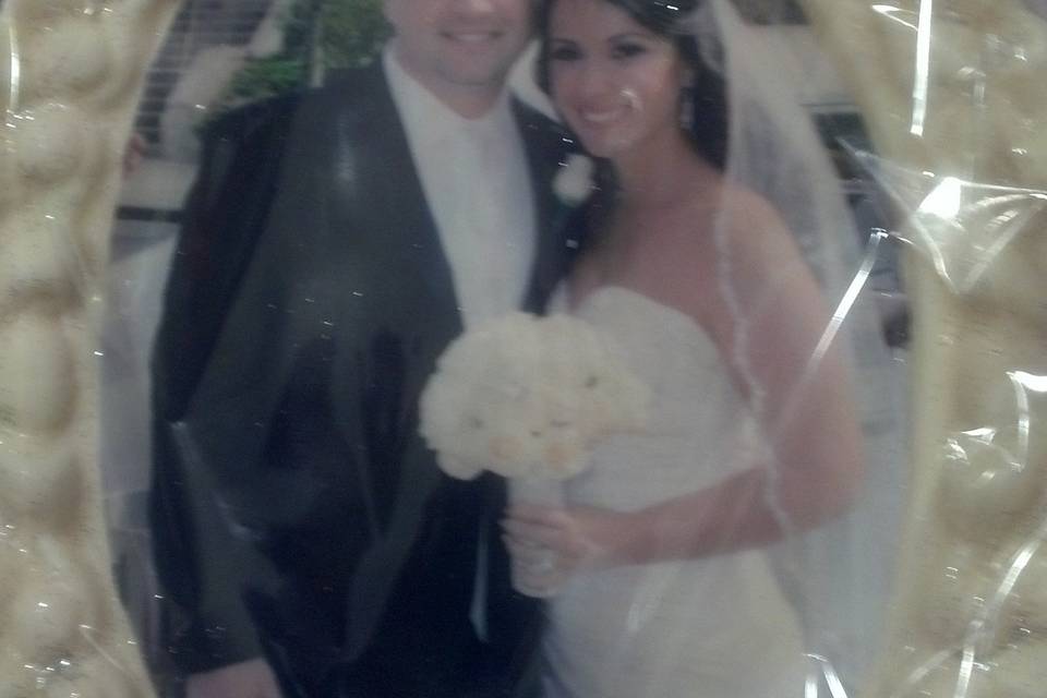 Wedding Chocolate Picture Frame