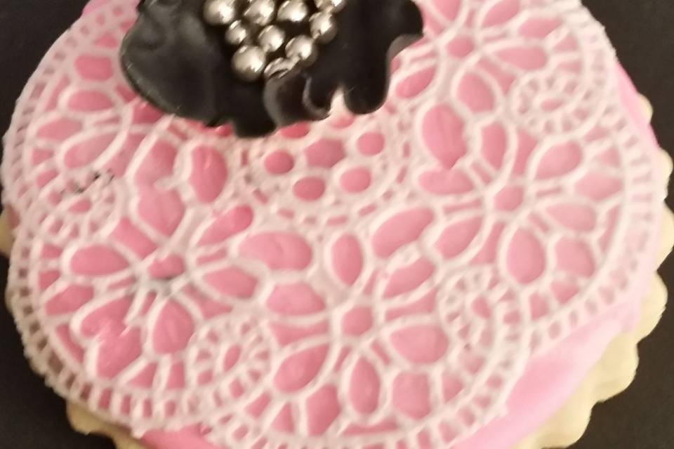 Bridal Shower Lace Cookie