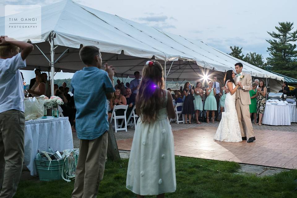 Couple dancing