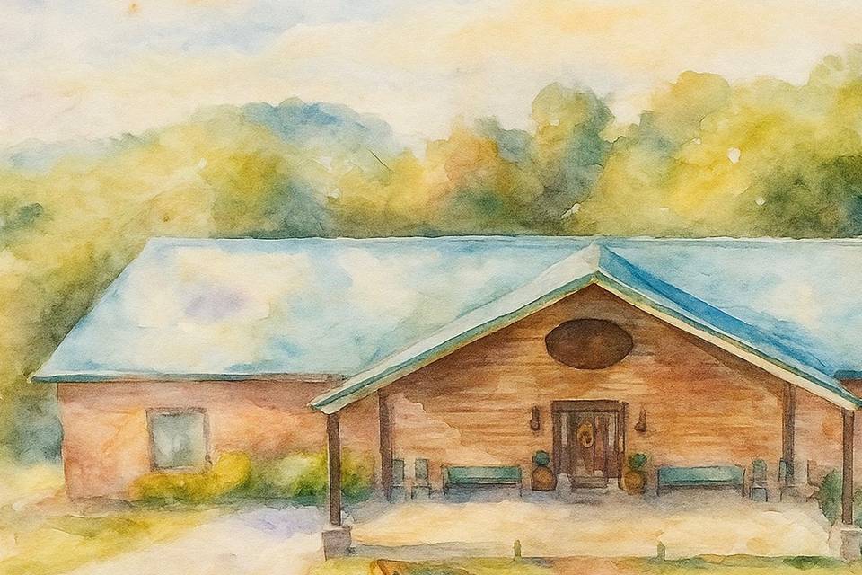 Grand Lodge watercolor