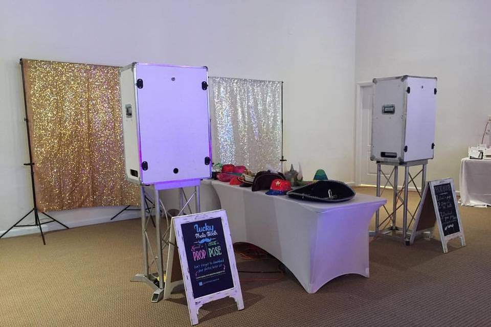 Fancy dress table - Lucky Photo Booth