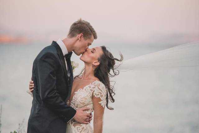 Couple kissing