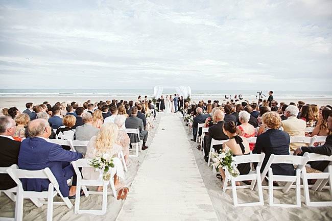 Beach ceremony