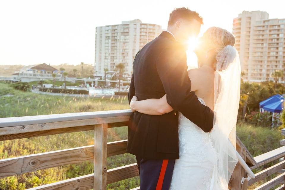 Beach kiss