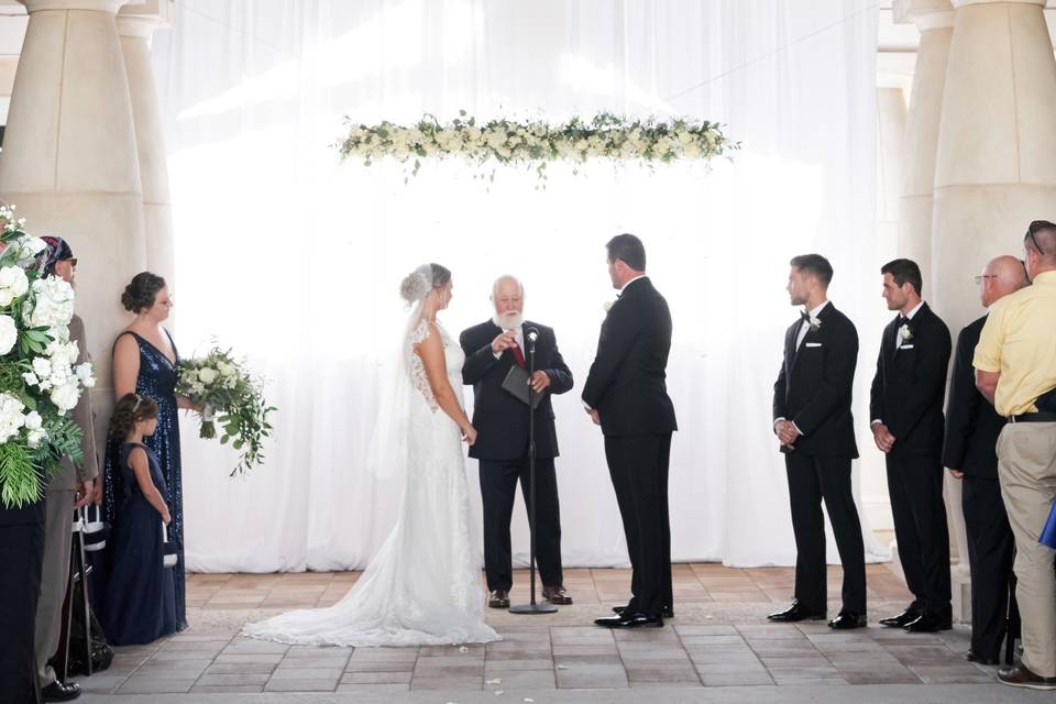 Courtyard ceremony