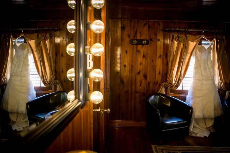 Bride's dressing area | Photo Credit: Ifong Chen Photography