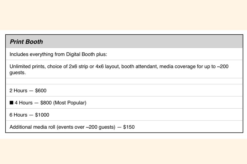 Official Price list p.2