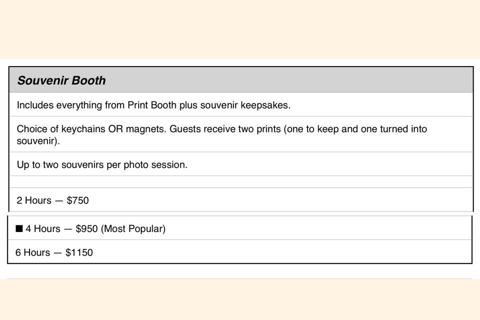 Official Price list p.3