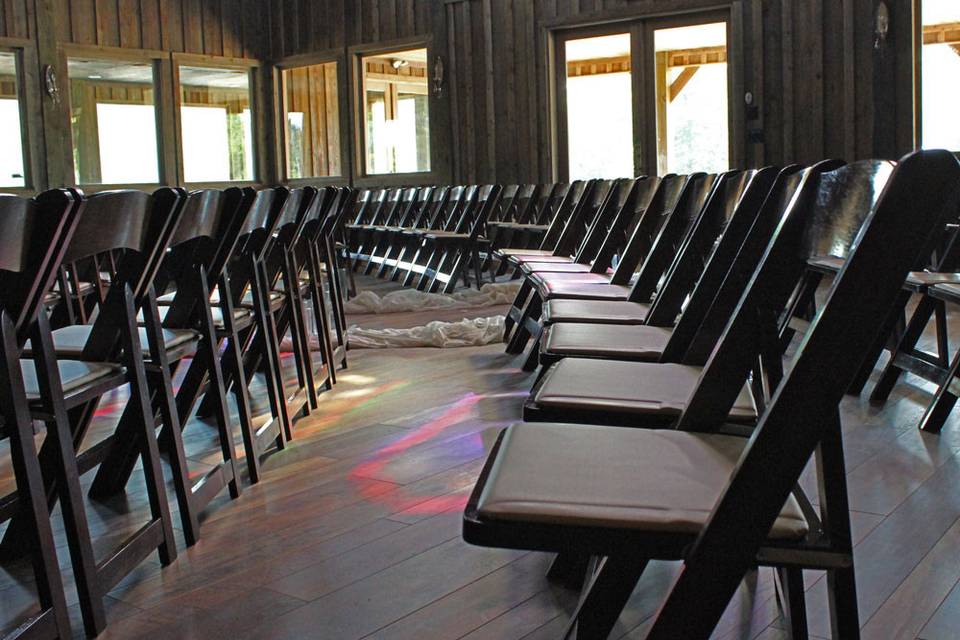 Ceremony chairs