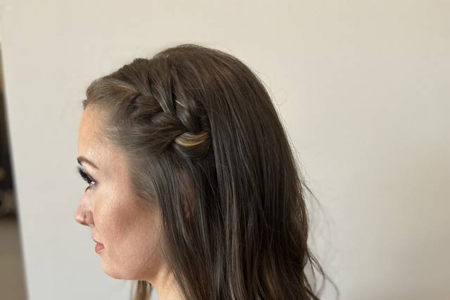 Side back braid