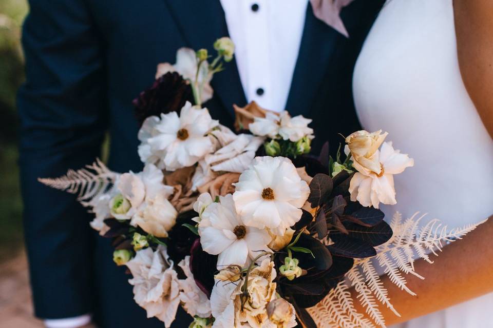 The bridal bouquet