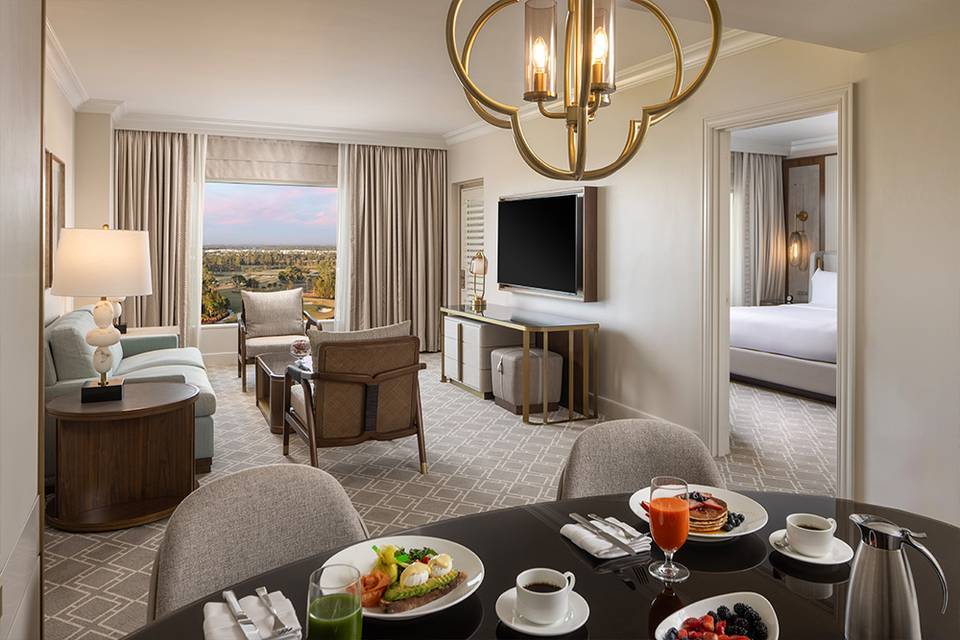 Experience luxurious suites