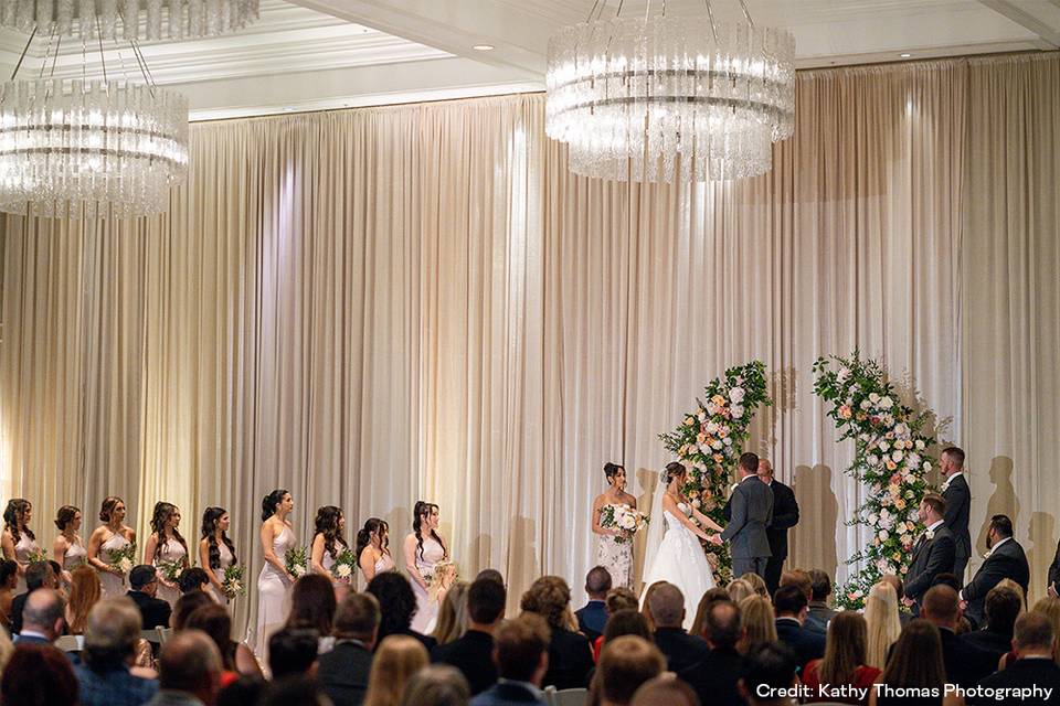 Ceremony in Grand Ballroom