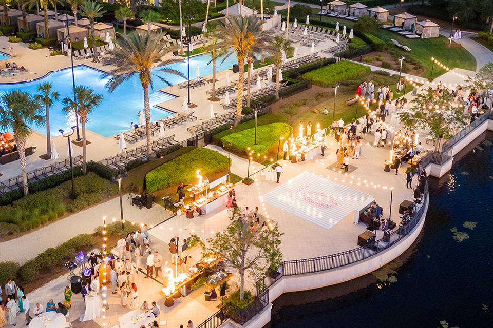 The Promenade outdoor venue