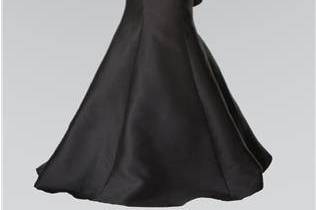 Black mermaid style dress