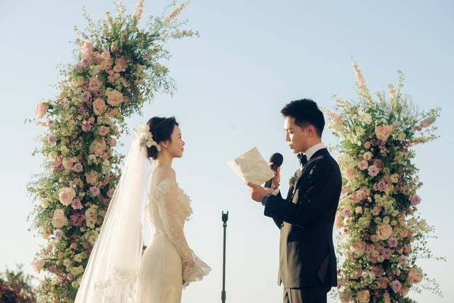 Wedding couple