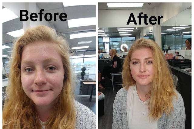 Lexa Looks Make Up