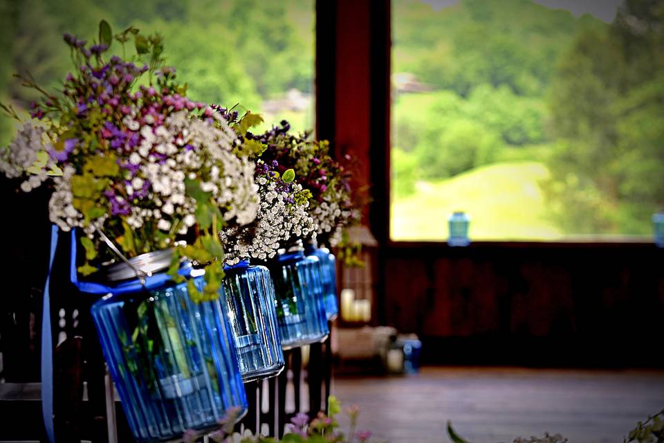 Wedding aisle decorations