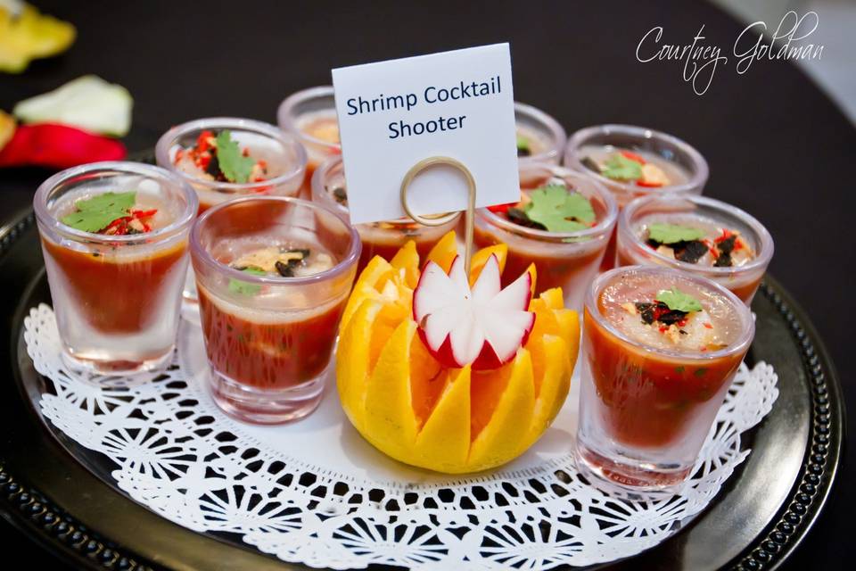 Shrimp cocktail shooters