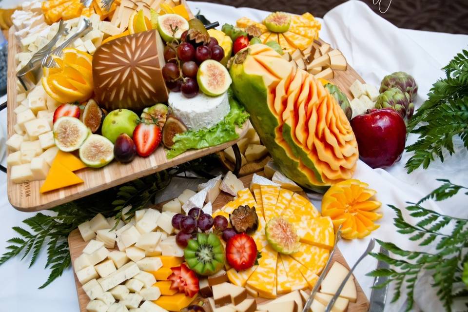 Cheese board presentation