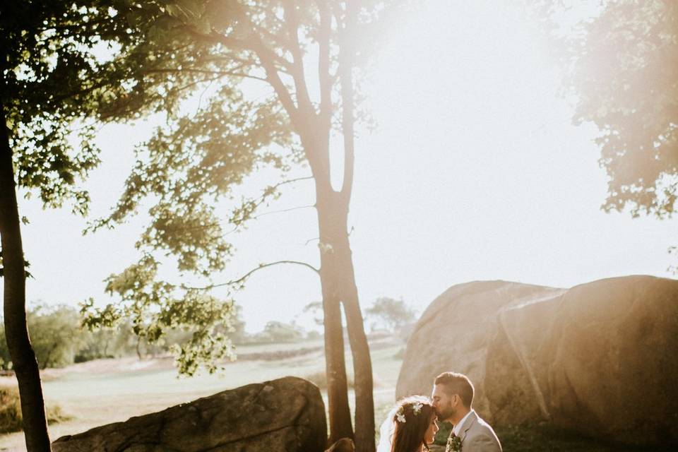 Forehead kiss | Credit Amy Spirito Photography