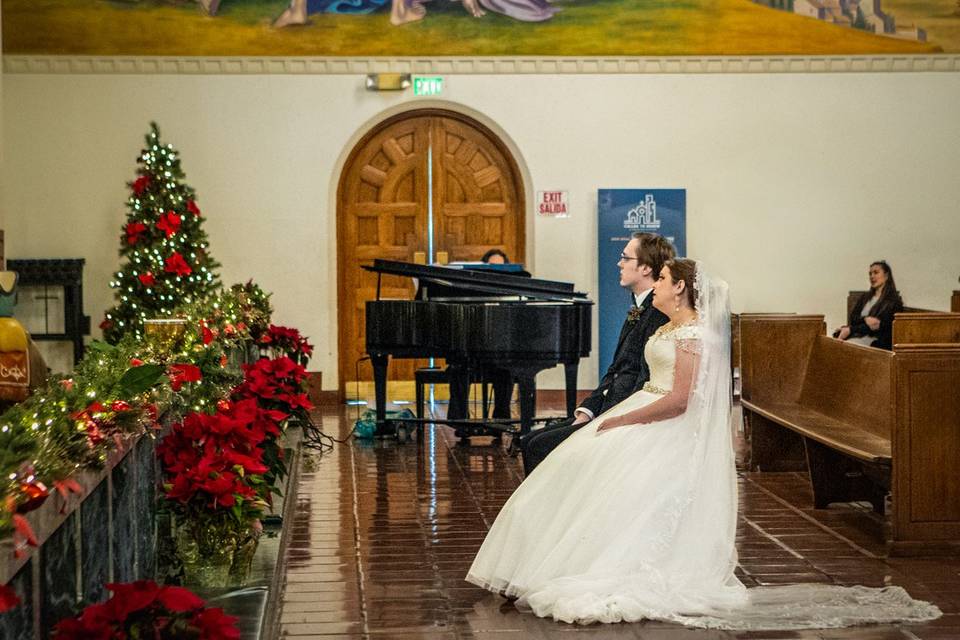 Wedding Ceremony, Pasadena.