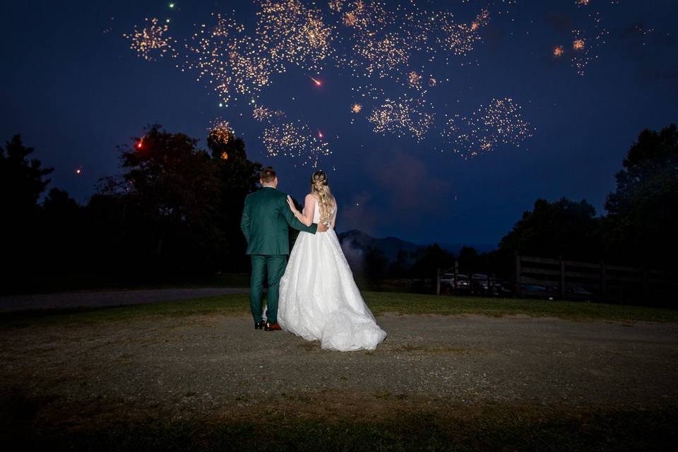 Wedding Fireworks….