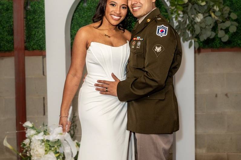 Military Wedding, LA.