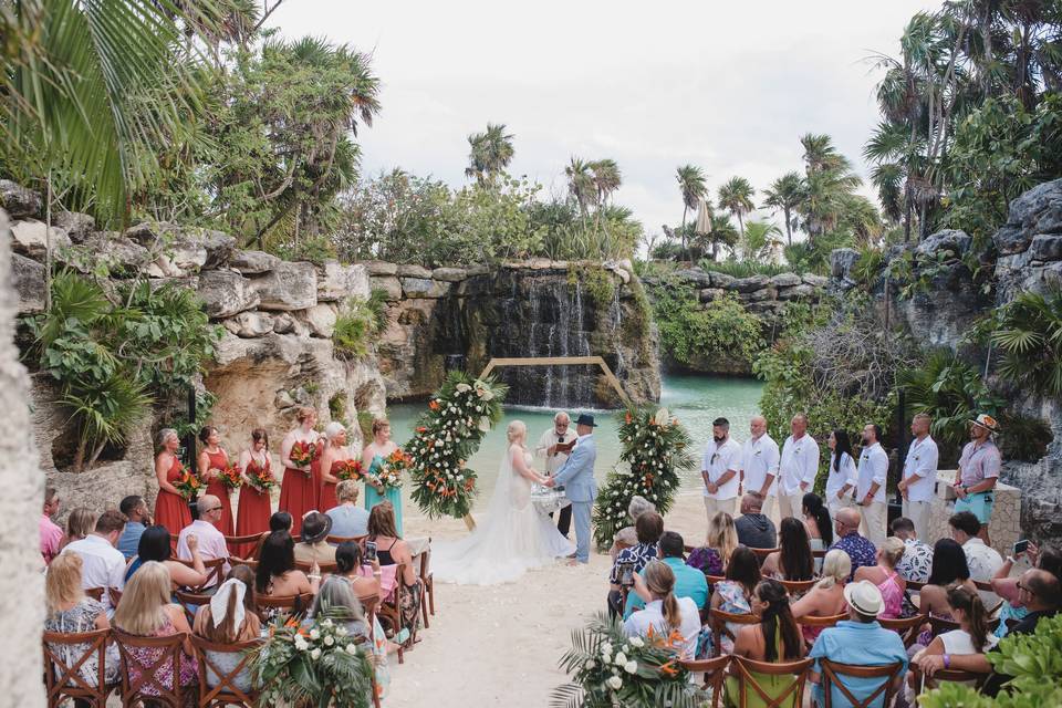 Xcaret Hotel Wedding