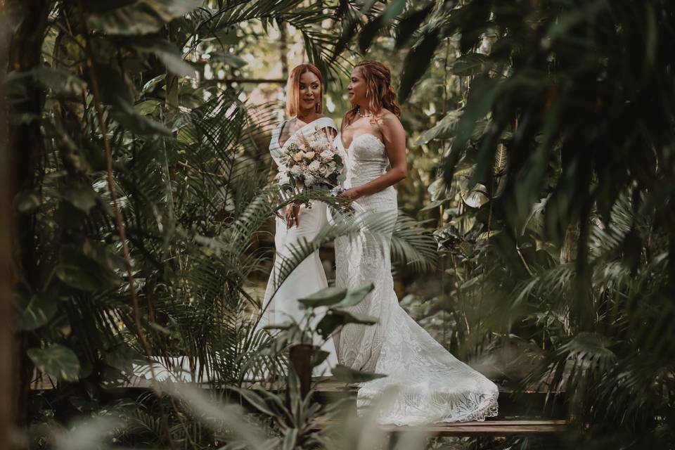 Jungle Vibe Wedding