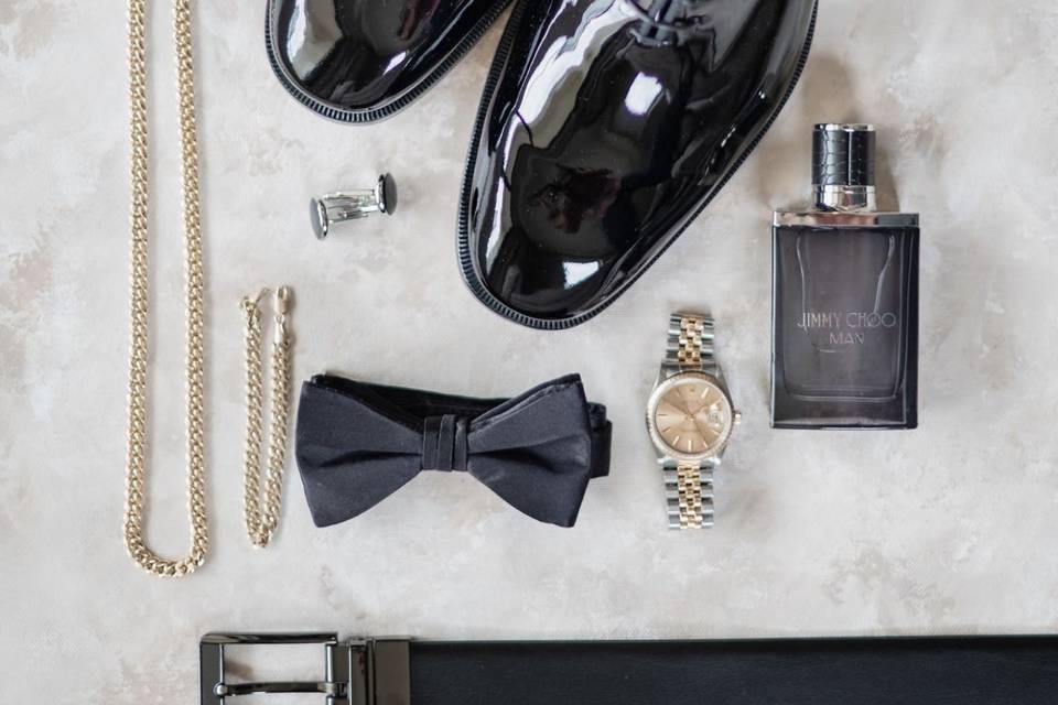 Groom Flat Lay