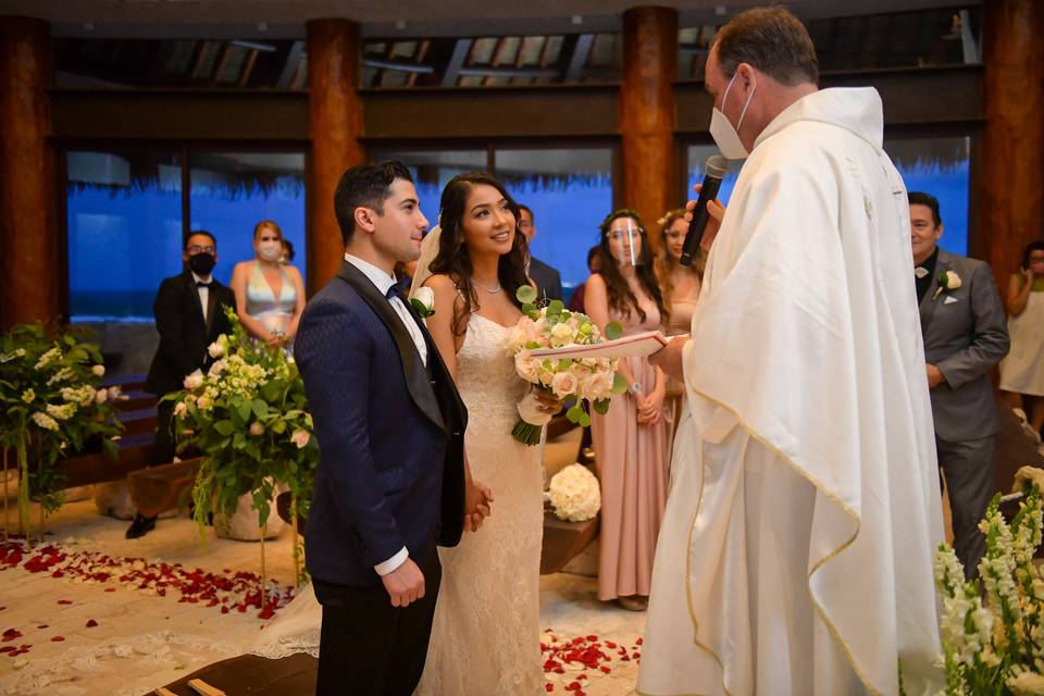 Xcaret Catholic Ceremony