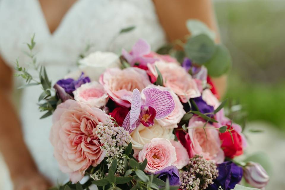 Bridal Colored Bouquet