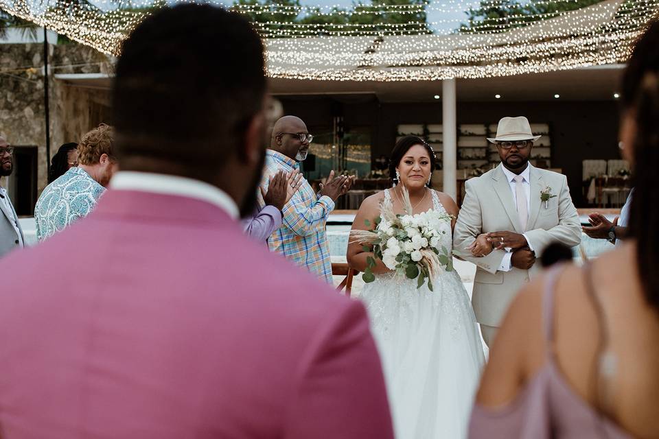 Elegant Ceremony on the Beach