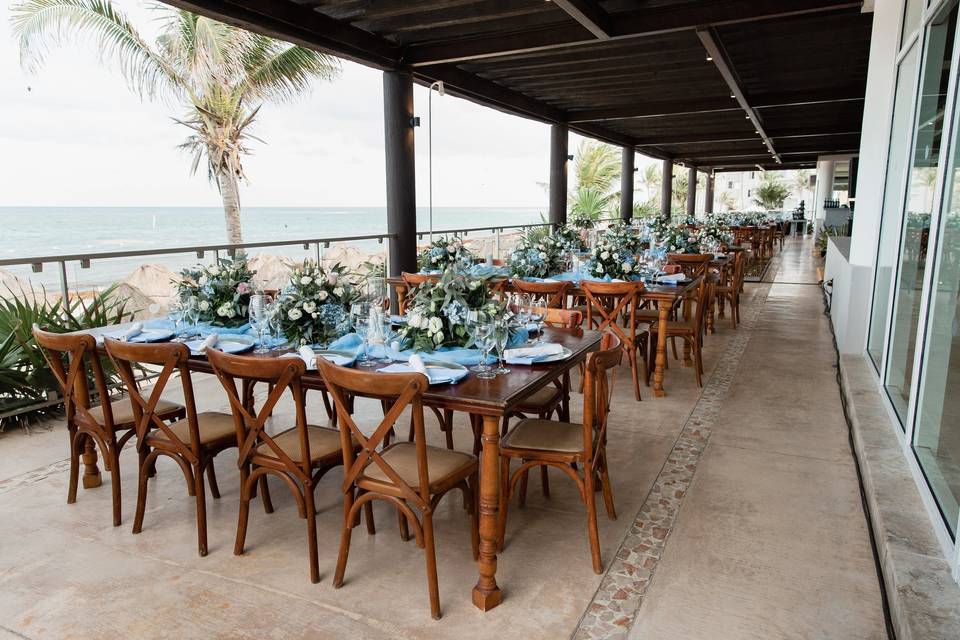 Resort Wedding Reception