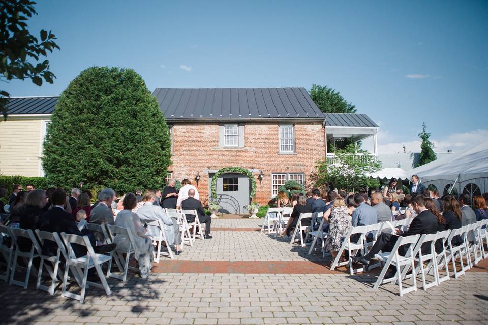 Outdoor wedding